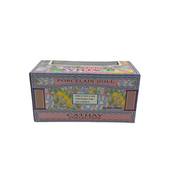 Cathy Collection limited edition Porcelain Baby Angel Hanging Cherub Blue - Picture 6 of 9